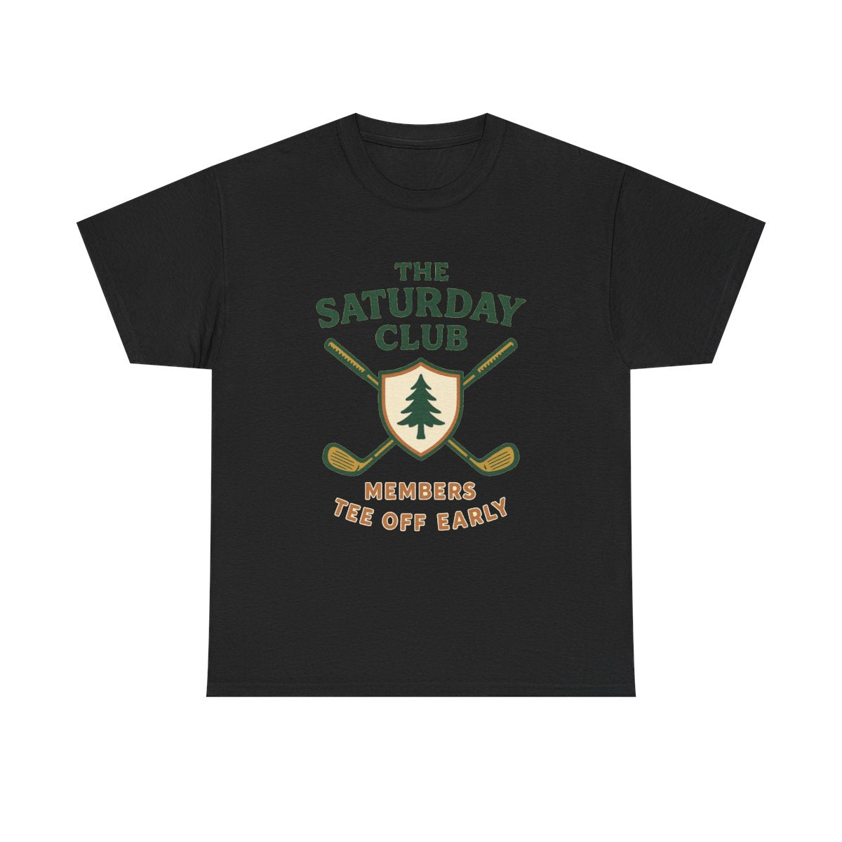 Par & Pine Saturday Club Tee — Par & Pine original golf design, view 2