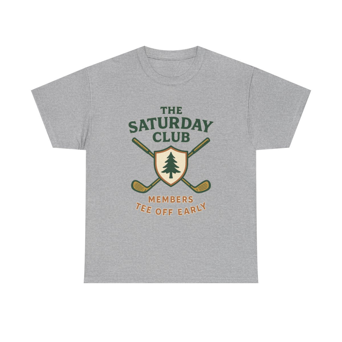 Par & Pine Saturday Club Tee — Par & Pine original golf design, view 4