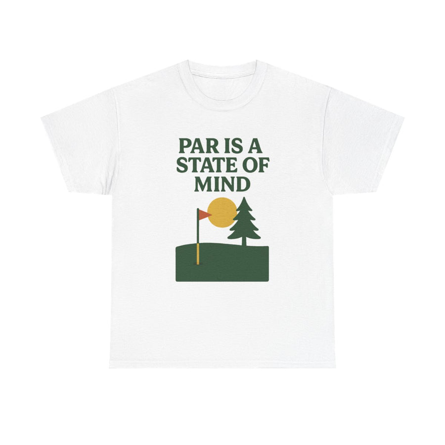 Par & Pine State of Mind Tee — Par & Pine original golf design
