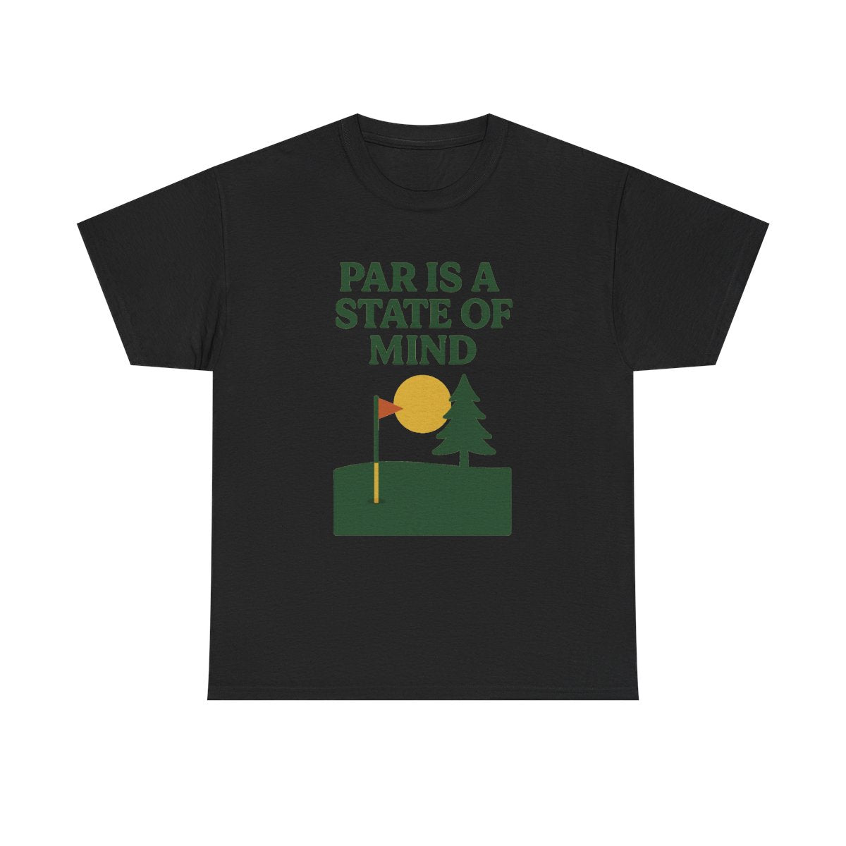 Par & Pine State of Mind Tee — Par & Pine original golf design, view 2