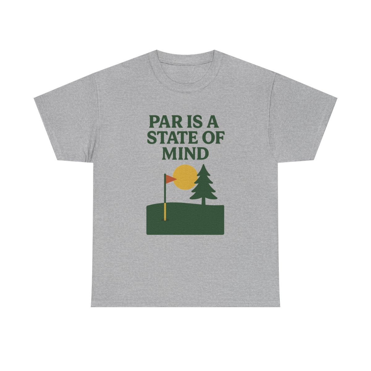 Par & Pine State of Mind Tee — Par & Pine original golf design, view 4
