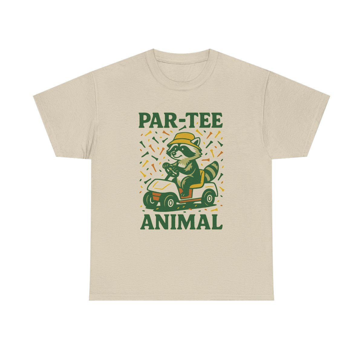 Par-Tee Animal Tee — Par & Pine original golf design, view 3