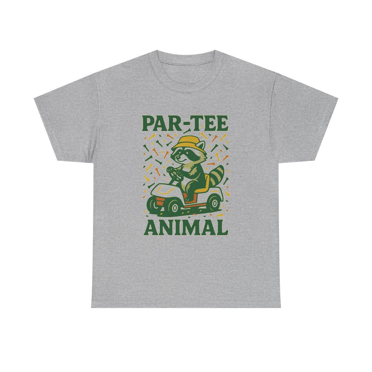 Par-Tee Animal Tee — Par & Pine original golf design, view 4