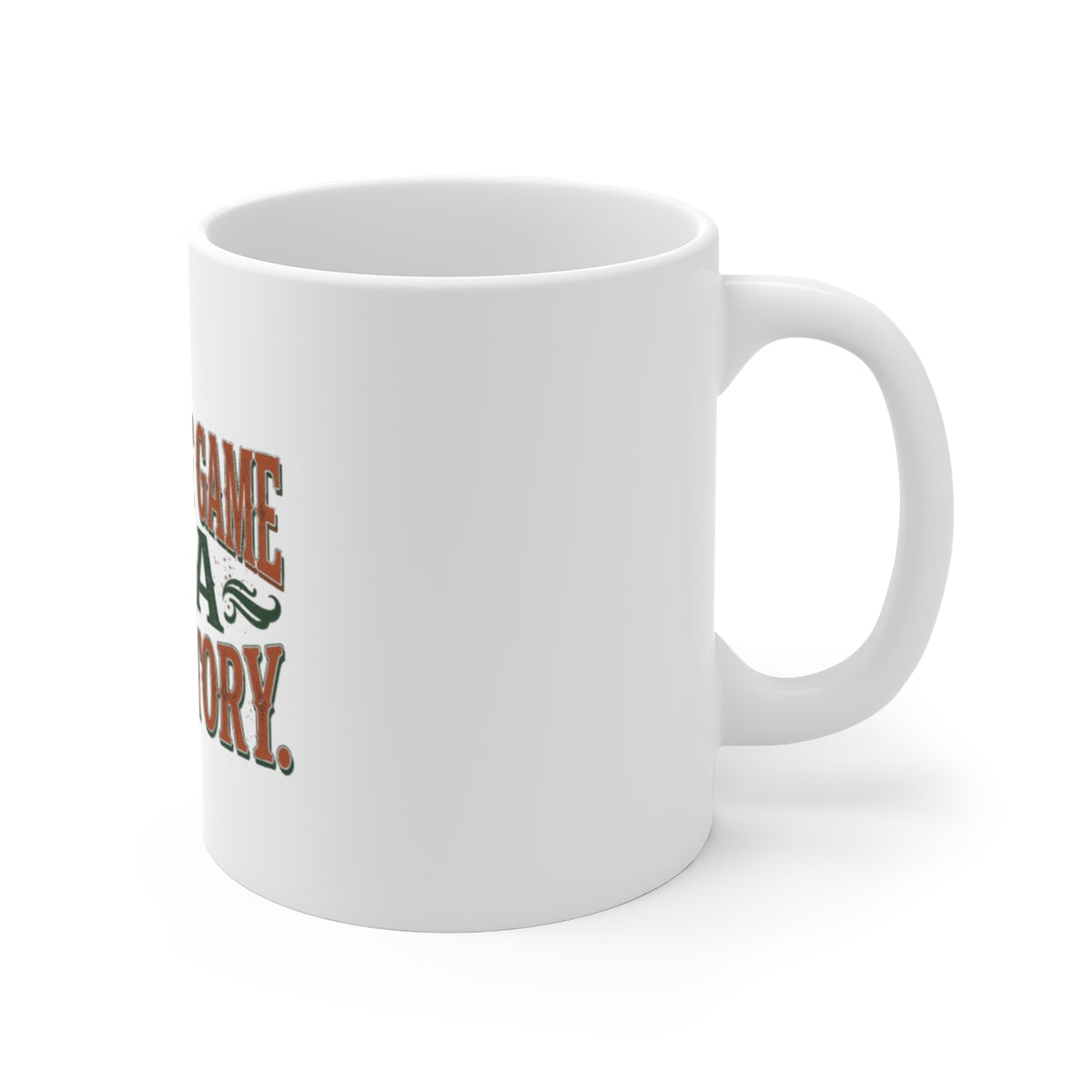 The Short Game Is A Long Story Mug